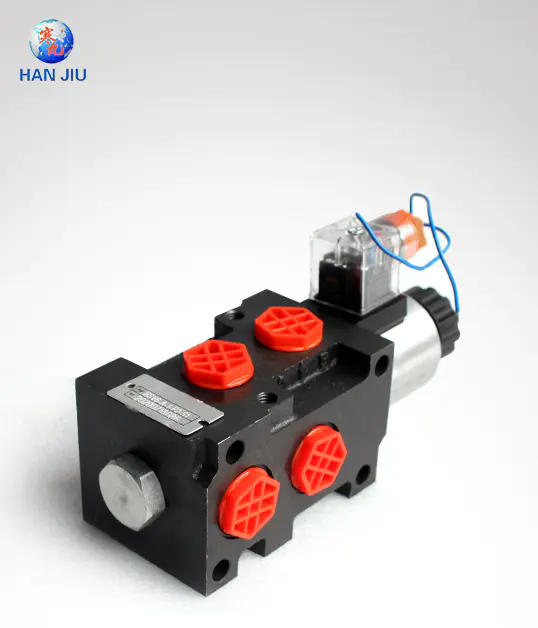 30 GPM 10 SAE Ports Hydraulic Solenoid Selector/Diverter Valve 